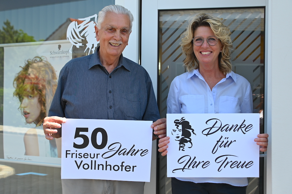 50 Jahre Friseur Vollnhofer in Leobersdorf